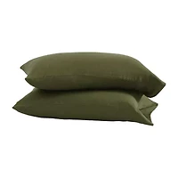 Brooklyn Loom Flax Linen Pillowcase