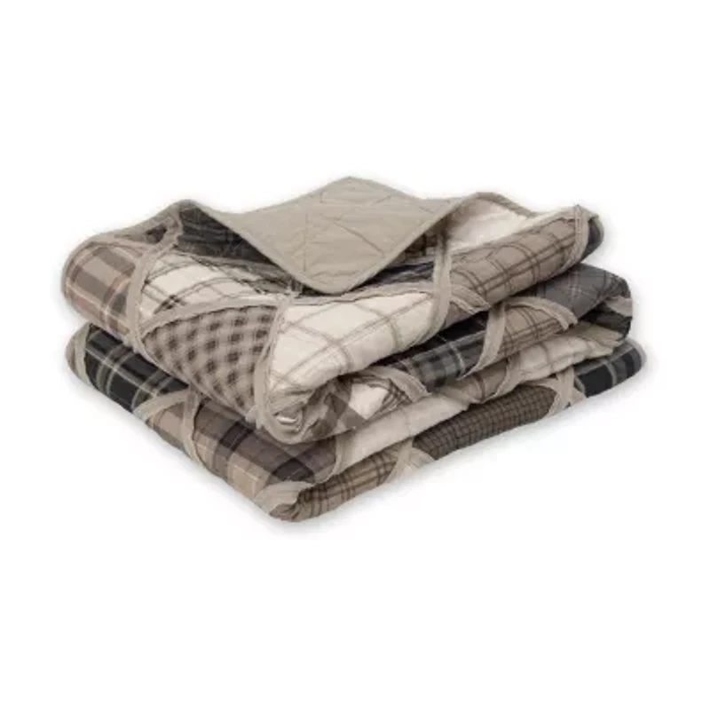 Donna Sharp Driftwood Washable Hypoallergenic Midweight Throw