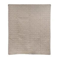 Donna Sharp Driftwood Washable Hypoallergenic Midweight Throw