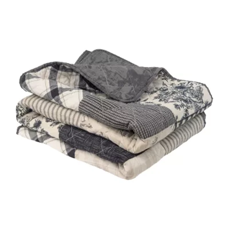 Donna Sharp Augusta Washable Hypoallergenic Midweight Throw