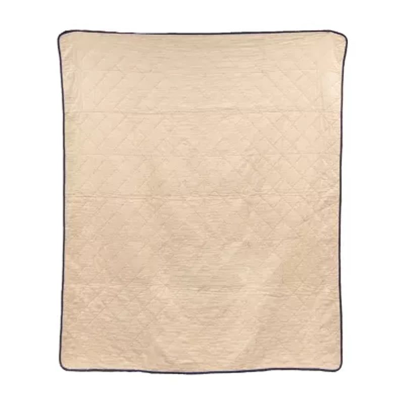 Donna Sharp Lj Plaid Washable Hypoallergenic Midweight Throw