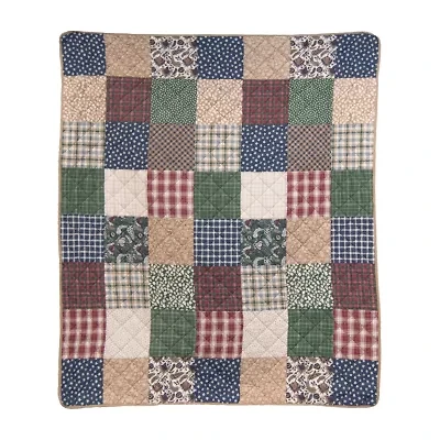 Donna Sharp Rustic Washable Hypoallergenic Midweight Throw