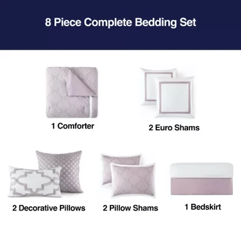 Liz Claiborne Margaux Sprigs 8-pc. Comforter Set