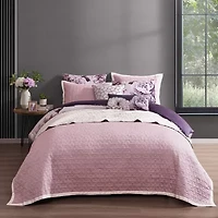 Bebejan Plum Petal 8-pc. Reversible Comforter Set