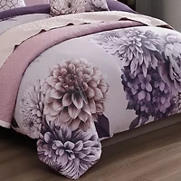 Bebejan Plum Petal 8-pc. Reversible Comforter Set