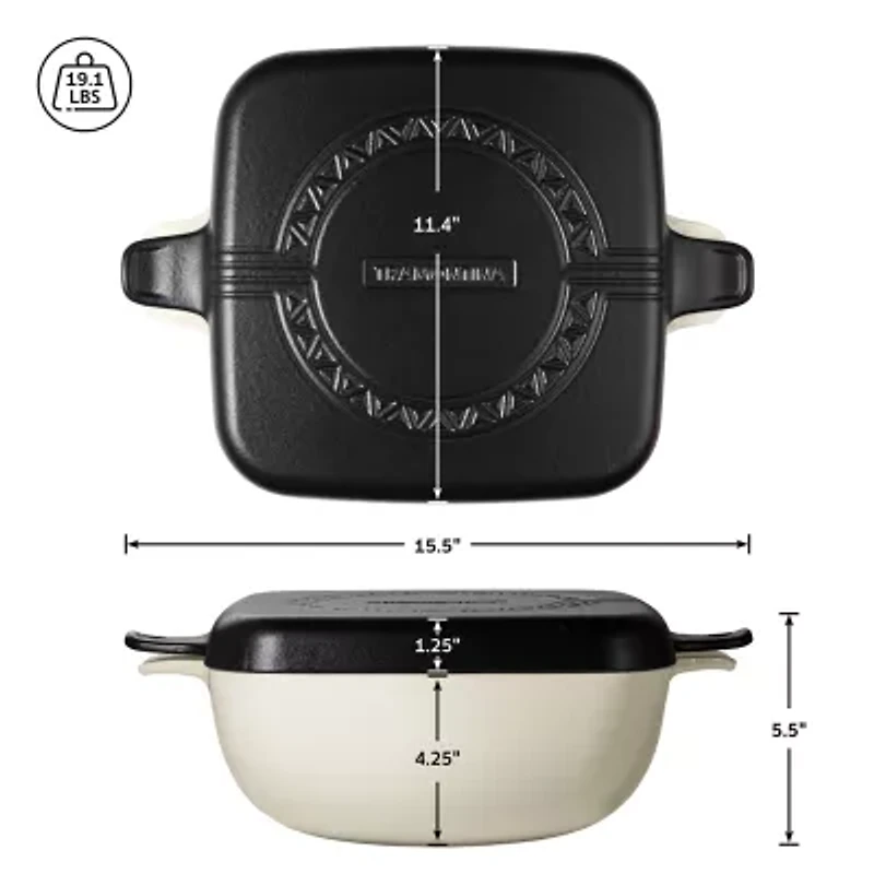 Tramontina Cultura Cast Iron Multi-Cooker