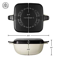 Tramontina Cultura Cast Iron Multi-Cooker