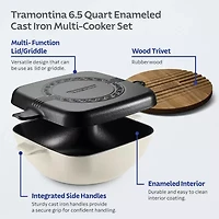Tramontina Cultura Cast Iron Multi-Cooker