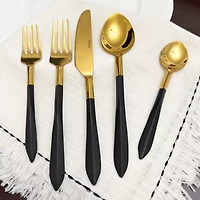 Vibhsa Golden 20-pc. Flatware Set