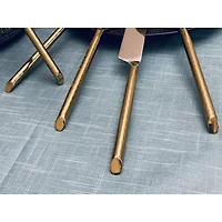 Vibhsa Golden Hammared 20-pc. Flatware Set