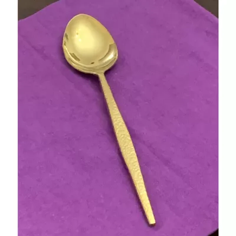 Vibhsa Golden Hammared 20-pc. Flatware Set