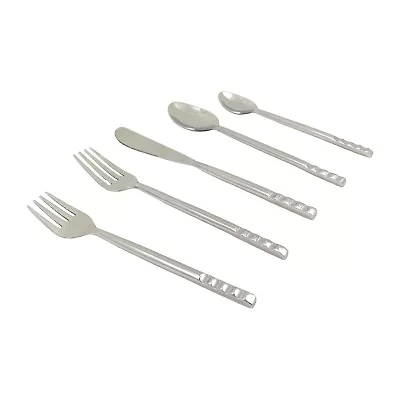 Vibhsa Curved 20-pc. Flatware Set