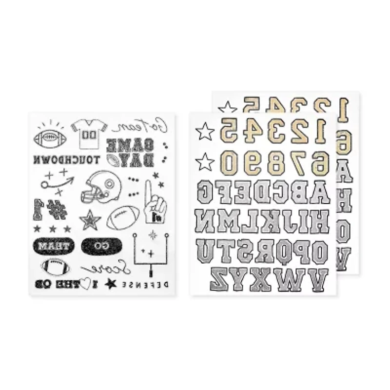 Inked By Dani Game Day Temporary Tattoo Kit
