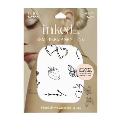 Inked By Dani Temporary Tattoos