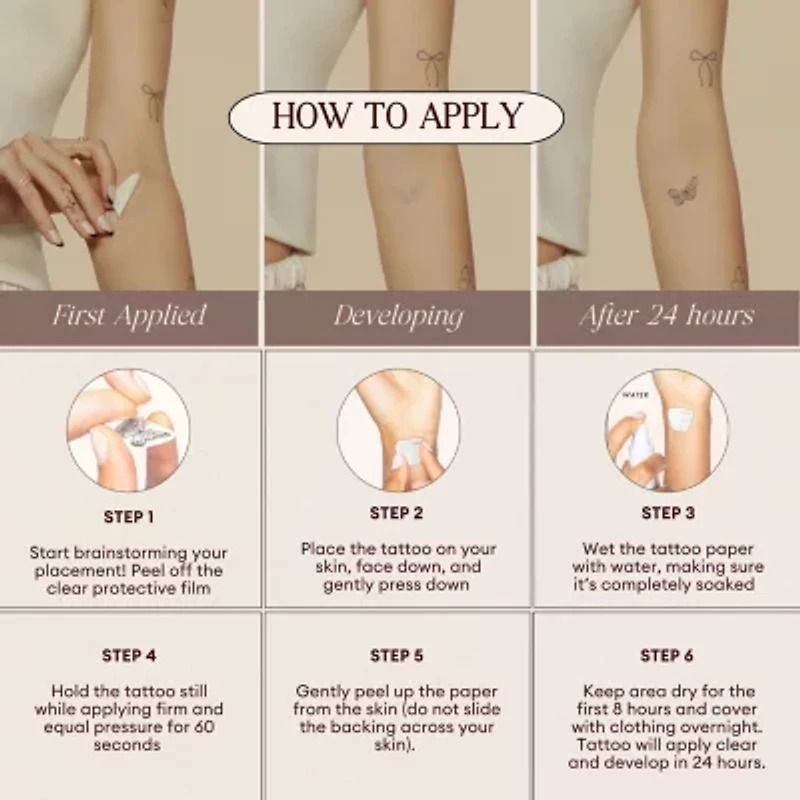 Inked By Dani Temporary Tattoos