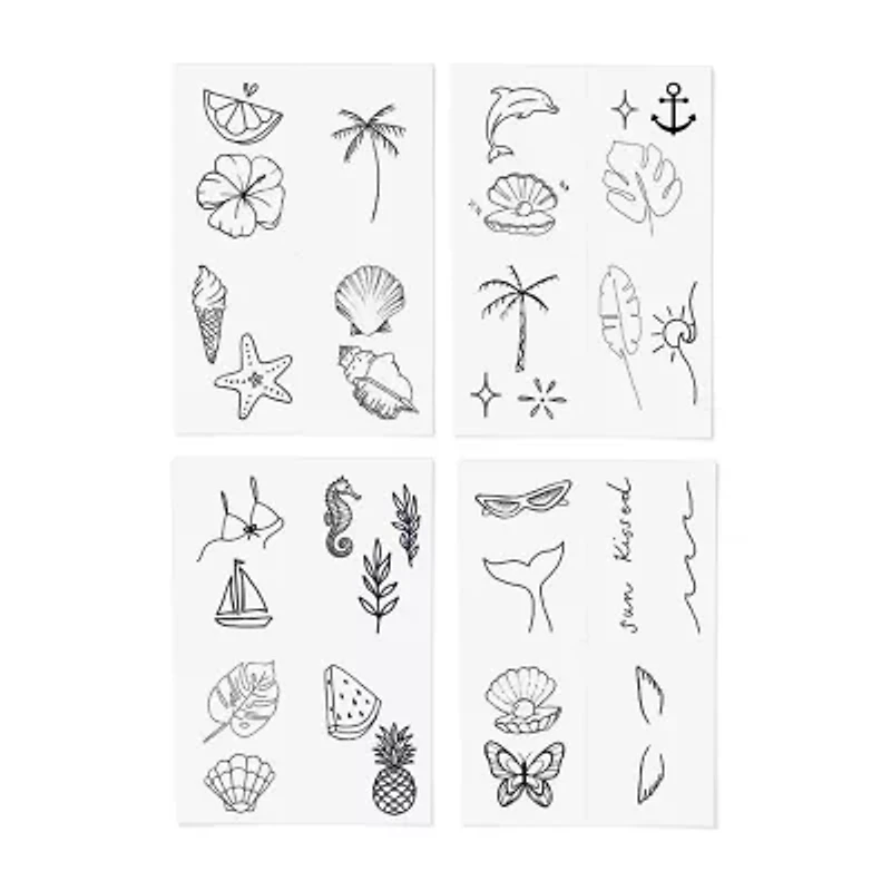 Inked by Dani Paradise Temporary Tattoos