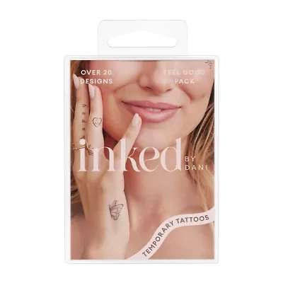 Inked By Dani Feel Good Temporary Tattoo Pack