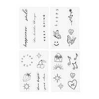 Inked By Dani Feel Good Temporary Tattoo Pack