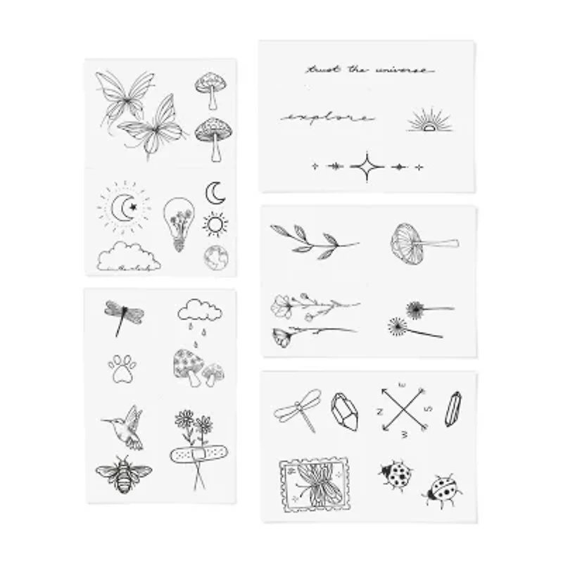 Inked by Dani Explorer Temporary Tattoos