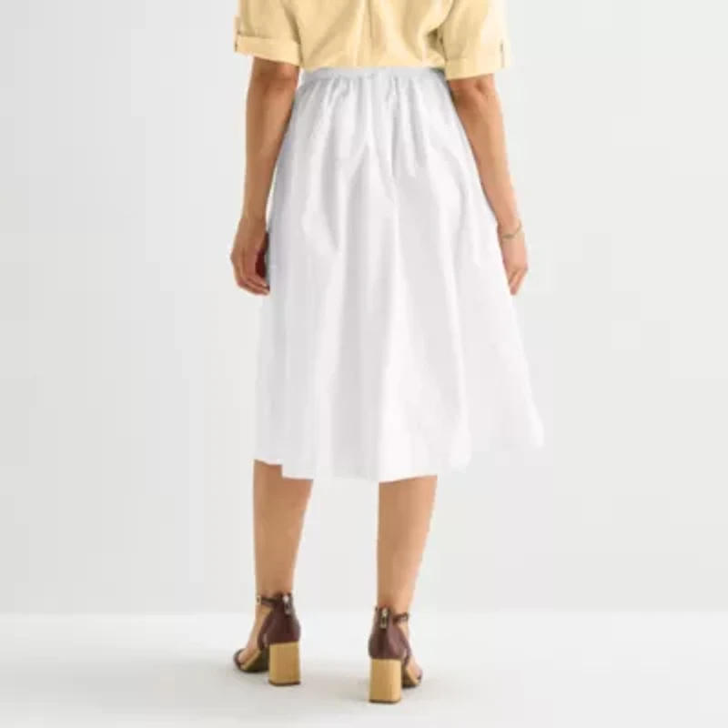Liz Claiborne Womens A-Line Skirt