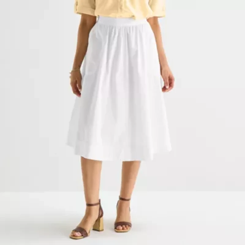 Liz Claiborne Womens A-Line Skirt