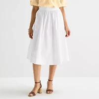 Liz Claiborne Womens A-Line Skirt
