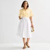 Liz Claiborne Womens A-Line Skirt