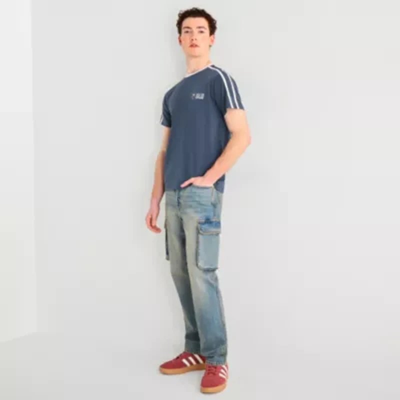 Arizona Slim Fit Mens Crew Neck Short Sleeve T-Shirt