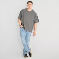 Arizona Mens Crew Neck Short Sleeve Big and Tall T-Shirt