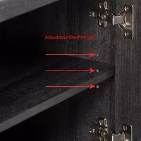 Corliving Hollywood Living Room Accents TV Stand