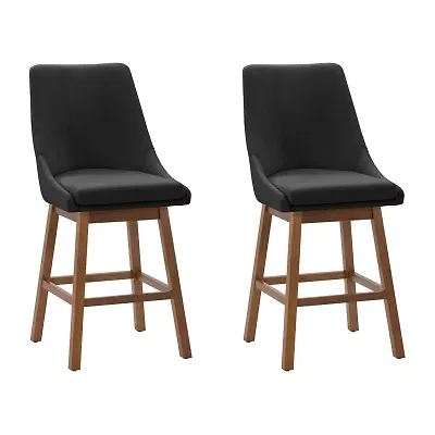 Corliving Boston Dining Collection 2-pc. Upholstered Bar Stool