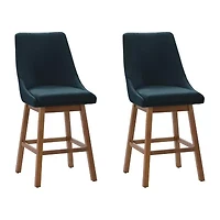 Corliving Boston Dining Collection 2-pc. Upholstered Bar Stool