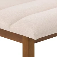 Corliving Boston Dining Collection 2-pc. Upholstered Tufted Bar Stool