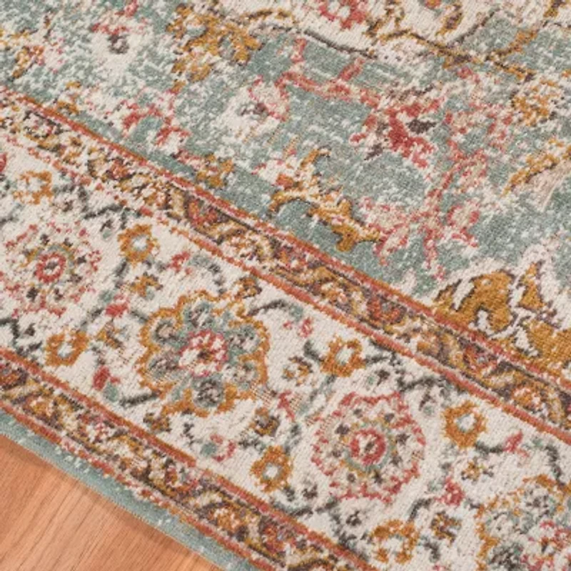 Eternal Bordered Indoor Rectangular Accent Rug