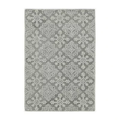 Amer Rugs Boston Geometric Hand Tufted Indoor Rectangular Accent Rug