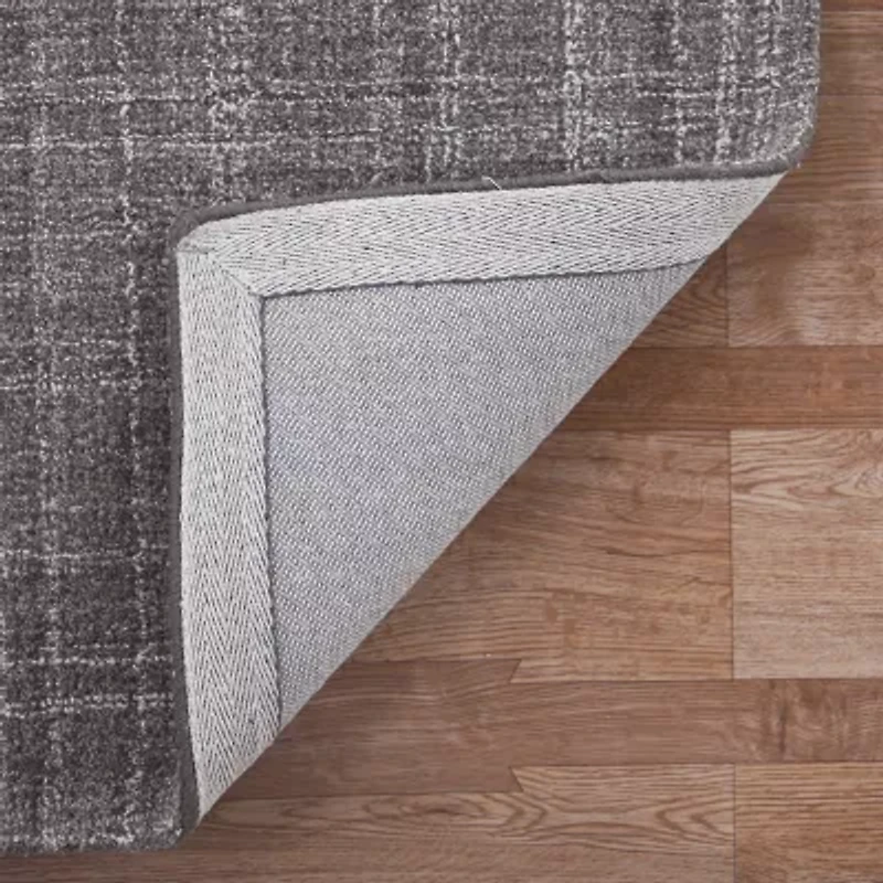 Laurel Plaid Hand Tufted Indoor Rectangular Area Rug
