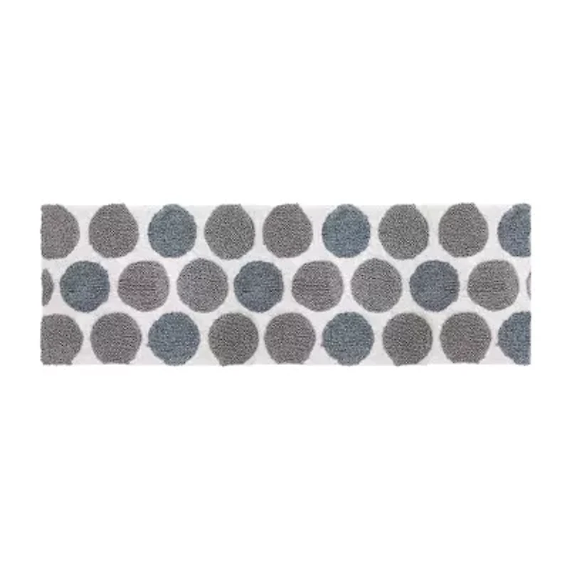 Avanti Dotted Circle Bath Runner