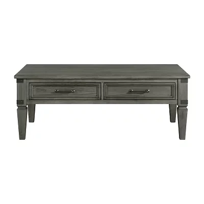 Intercon Incorporated Foundry Living Room Collection 2-Drawer Coffee Table