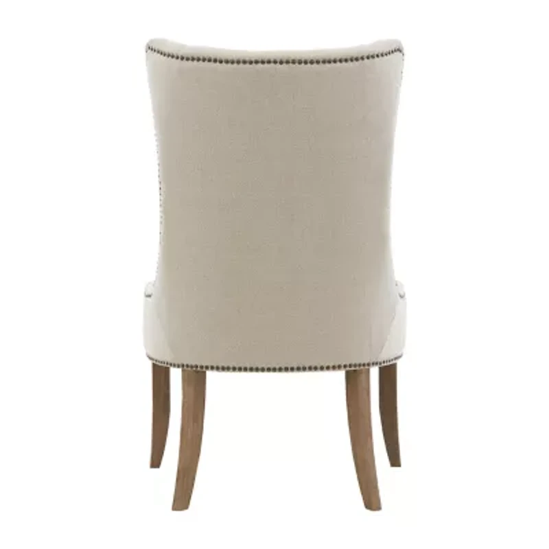 Madison Park Britton  Living Room Collection Tufted Upholstered Armchair