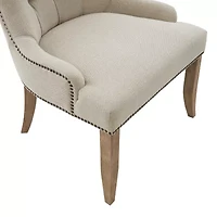 Madison Park Britton  Living Room Collection Tufted Upholstered Armchair