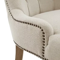 Madison Park Britton  Living Room Collection Tufted Upholstered Armchair