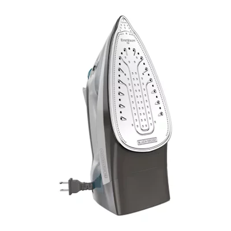 Black + Decker One Step Steam Cord Reel Iron