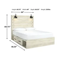 Signature Design by Ashley Cambeck 2-Drawer Storage Bed