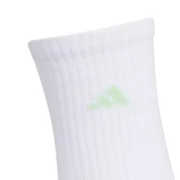 adidas Little & Big Girls 6 Pair Crew Socks