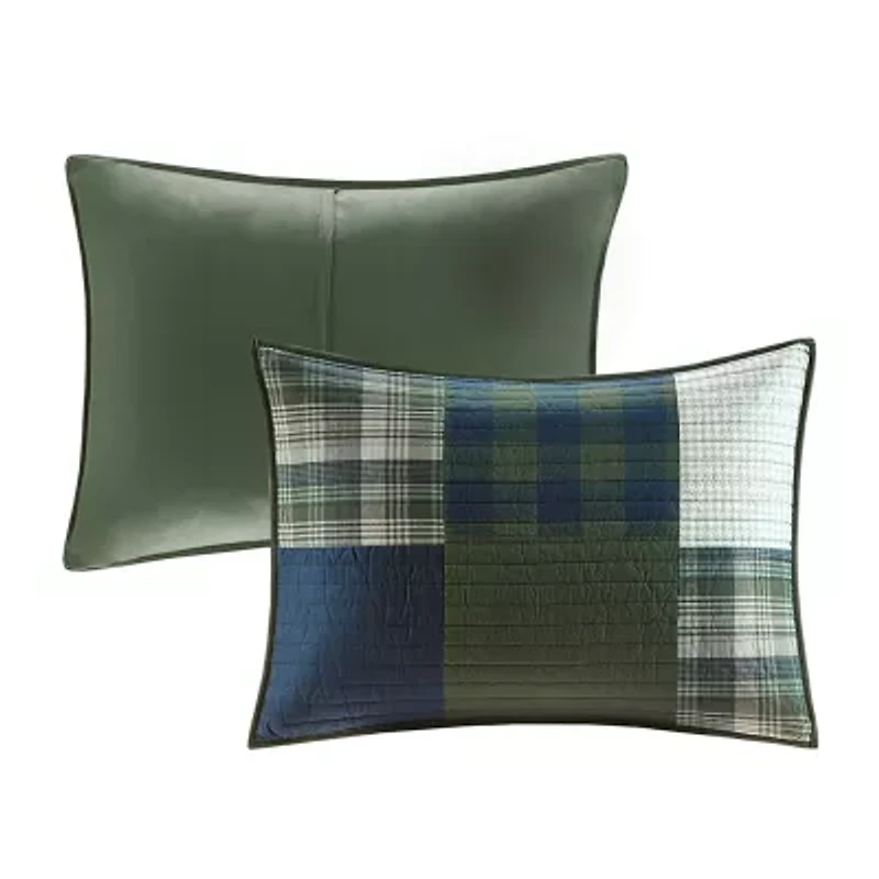 Woolrich Mill Creek Oversized Cotton 3pc Quilt Set