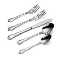 Oneida True Rose 45-pc. Flatware Set