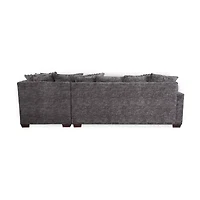 Sonoma 3-Piece Chenille Sofa Chaise U-Shaped Sectional