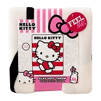 Northwest Stripes Hello Kitty Midweight Throw