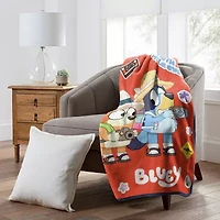 Northwest Road Trip Bluey Midweight Throw