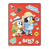 Northwest Road Trip Bluey Midweight Throw